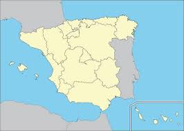 mapa de España del revés