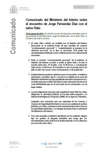 nota prensa M Interior - Rato 10-8-2015